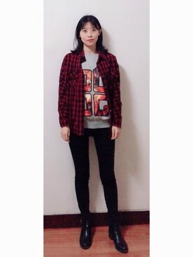 AnaisWさん(レディース・166cm)の秋コーディネート