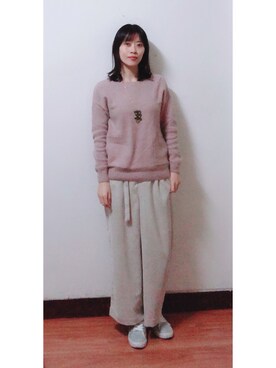 AnaisWさん（レディース・166cm）の冬コーディネート