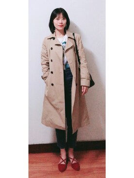 AnaisWさん（レディース・166cm）の春コーディネート