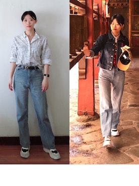 AnaisWさん（レディース・166cm）の春コーディネート