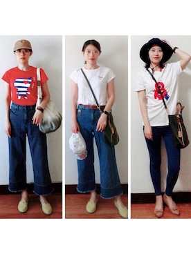 AnaisWさん（レディース・166cm）の秋コーディネート