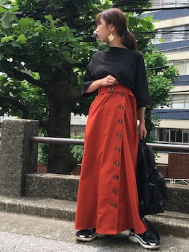 JEANASIS  STAFFさん（レディース・157cm）の夏コーディネート