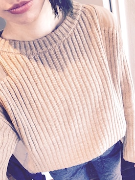 「Lilly Lynque（リリーリン）のアイテム」を使った、MARONさん（レディース・171cm）の秋コーディネート