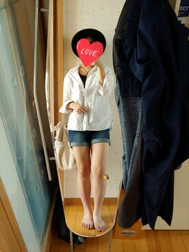 「MIXXO（ミッソ）のアイテム」を使った、Binさん（レディース・162cm）の春コーディネート