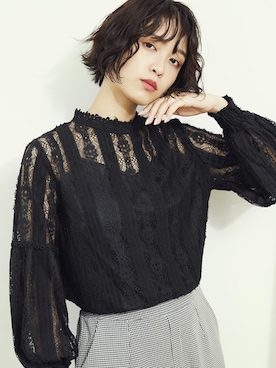 「アイテム（シャツ/ブラウス）」を使った、frunco₋modelsさん（レディース）の秋コーディネート