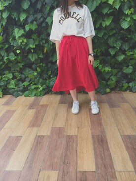 Yさん（レディース・159cm）の春コーディネート