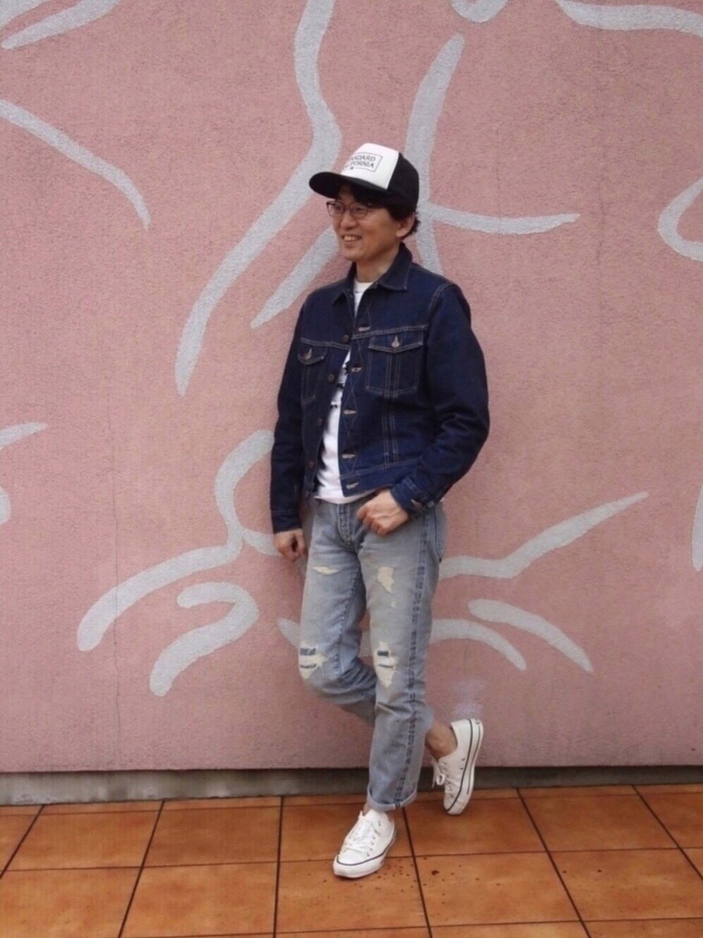 kiwi ｜WAREHOUSEのデニムジャケットを使ったコーディネート WEAR