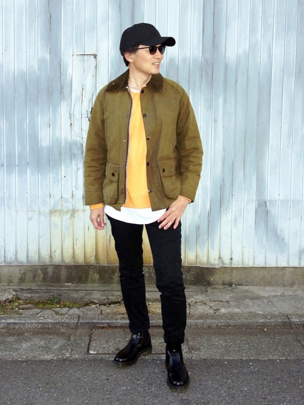 kiwi さんの「Barbour / washed"BEDALE SL"（Barbour）」を使ったコーディネート
