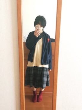 「POLO RALPH LAUREN（ポロ ラルフ ローレン）のアイテム（その他アウター）」を使った、ひなたさん（レディース・156cm）の秋コーディネート