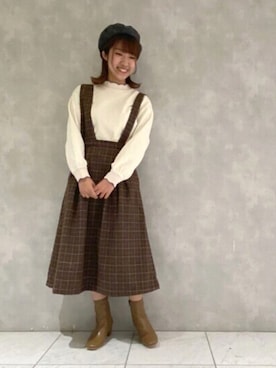 ヤマシタさん（レディース・163cm）の冬コーディネート