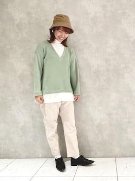 ヤマシタさん(レディース・163cm)の冬コーディネート