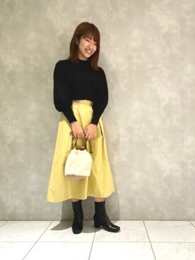 ヤマシタさん（レディース・163cm）の冬コーディネート