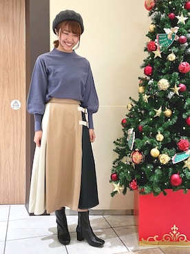 ヤマシタさん（レディース・163cm）の冬コーディネート