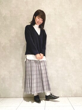 ヤマシタさん（レディース・163cm）の冬コーディネート