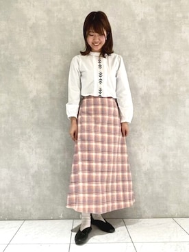 ヤマシタさん(レディース・163cm)の冬コーディネート