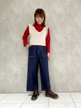 ヤマシタさん（レディース・163cm）の冬コーディネート