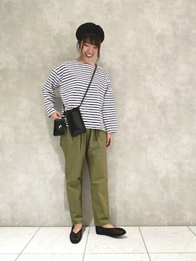 「ポシェット」｜ヤマシタさん（レディース・163cm）の春コーディネート