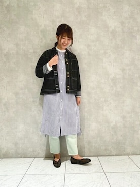 ヤマシタさん（レディース・163cm）の春コーディネート