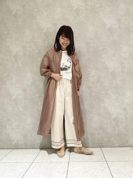 ヤマシタさん（レディース・163cm）の春コーディネート