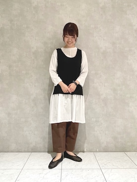 ヤマシタさん（レディース・163cm）の春コーディネート