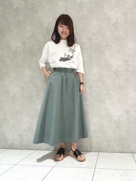 ヤマシタさん(レディース・163cm)の春コーディネート