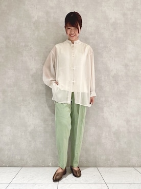 ヤマシタさん（レディース・163cm）の春コーディネート