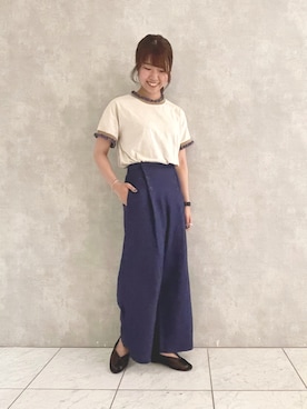 ヤマシタさん(レディース・163cm)の夏コーディネート