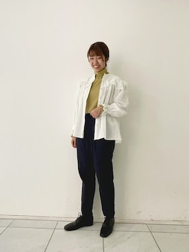 ヤマシタさん（レディース・163cm）の秋コーディネート