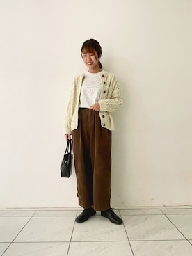 ヤマシタさん（レディース・163cm）の冬コーディネート