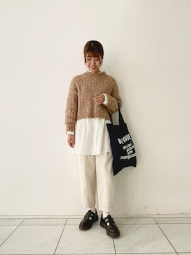 ヤマシタさん（レディース・163cm）の冬コーディネート