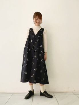 ヤマシタさん(レディース・163cm)の冬コーディネート