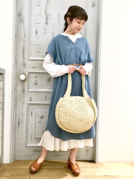 LOWRYS FARM 伊丹店さん（レディース・160cm）の春コーディネート