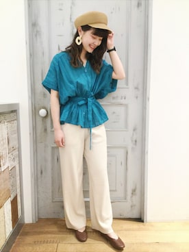 LOWRYS FARM 伊丹店さん（レディース・164cm）の春コーディネート