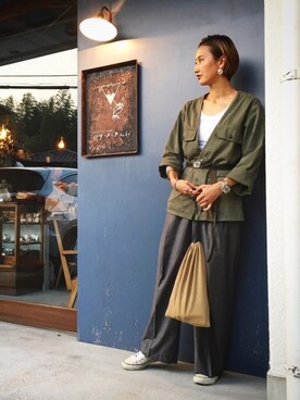 MISAさん（レディース・165cm）の秋コーディネート