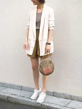 MISAさん（レディース・165cm）の春コーディネート