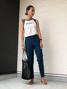 MISAさん(レディース・165cm)の夏コーディネート