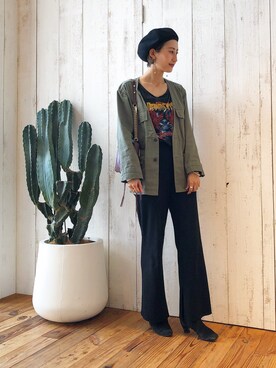 「オシャレパッソ」｜MISAさん（レディース・165cm）の秋コーディネート