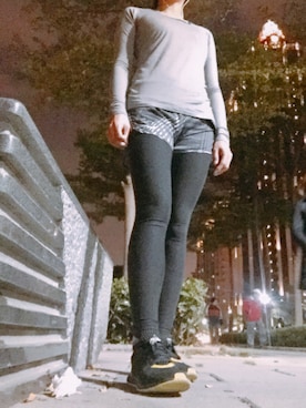 「NIKE（ナイキ）のアイテム（フォーマルスーツ/小物）」を使った、tinavovさん（レディース・163cm）の冬コーディネート