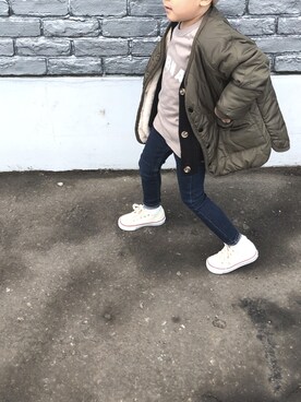 y___aさん（キッズ・110cm）の春コーディネート