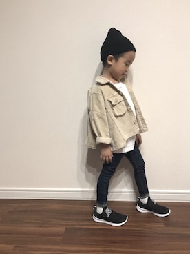 「BREEZE（ブリーズ）のアイテム」を使った、y___aさん（キッズ・110cm）の春コーディネート