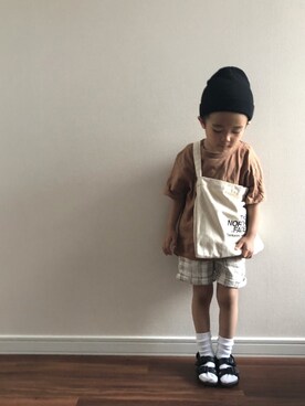 y___aさん（キッズ・110cm）の春コーディネート