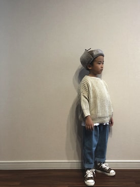 y___aさん(キッズ・110cm)の冬コーディネート