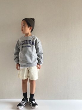 y___aさん（キッズ・120cm）の春コーディネート