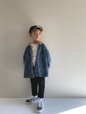 y___aさん（キッズ・120cm）の秋コーディネート