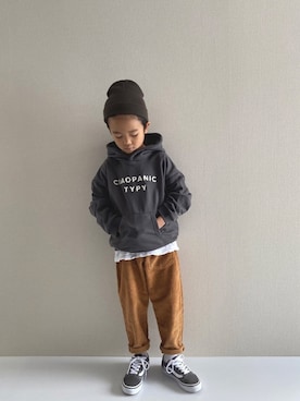 y___aさん（キッズ・120cm）の冬コーディネート