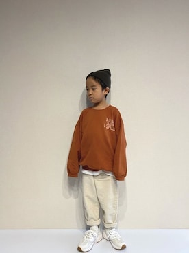 「 KIDS」｜y___aさん（キッズ・120cm）の冬コーディネート