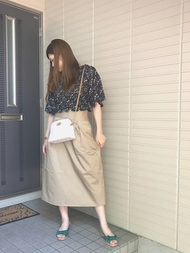 ＊み＊フォローと♡くれたら喜びますさん（レディース・166cm）の夏コーディネート