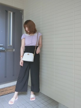 ＊み＊フォローと♡くれたら喜びますさん（レディース・166cm）の夏コーディネート