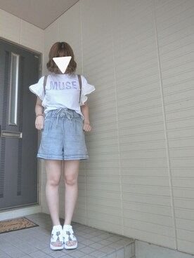 *み*フォローと♡くれたら喜びますさん(レディース・166cm)の夏コーディネート