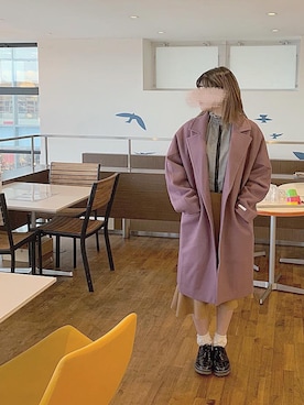 *み*フォローと♡くれたら喜びますさん(レディース・166cm)の冬コーディネート